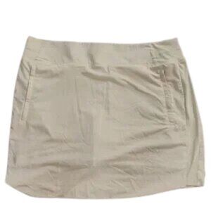 Athleta Women's Chic Size 14 Athletic Light Yellow Skort